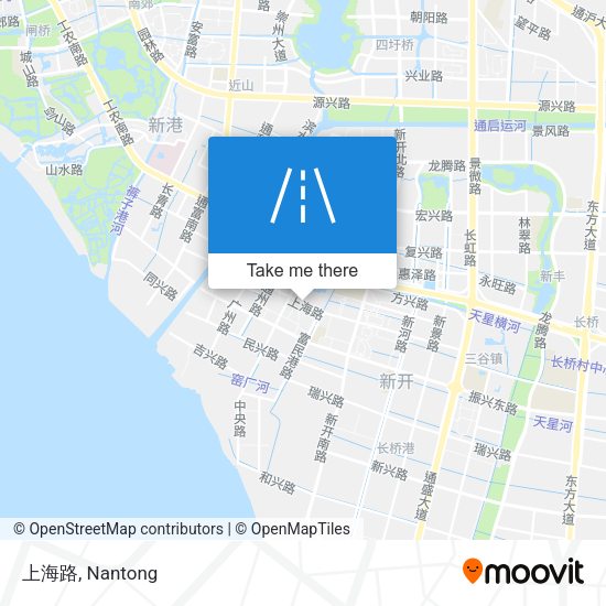 上海路 map