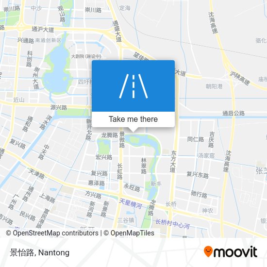 景怡路 map