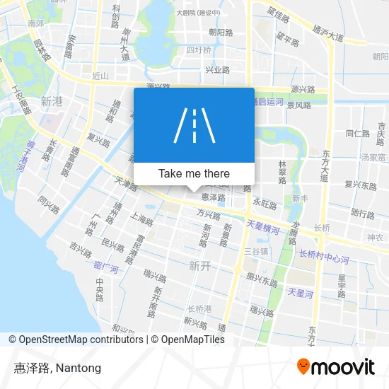 惠泽路 map