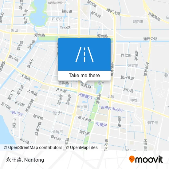 永旺路 map