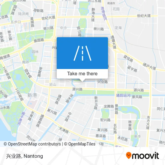 兴业路 map