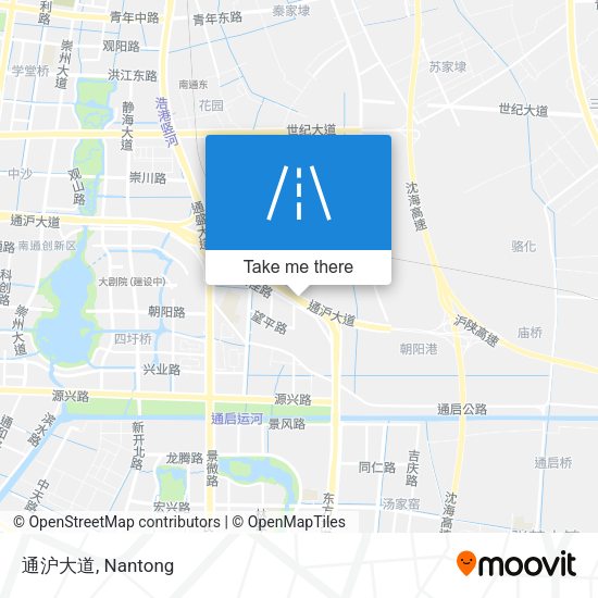 通沪大道 map