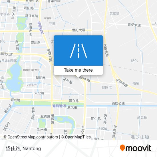 望佳路 map