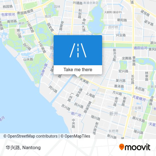 华兴路 map