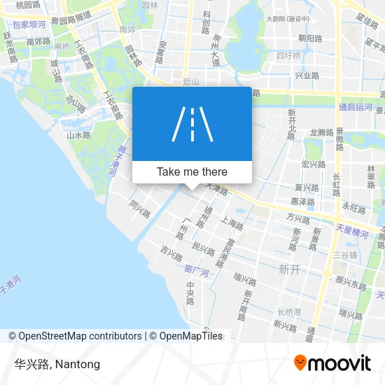 华兴路 map