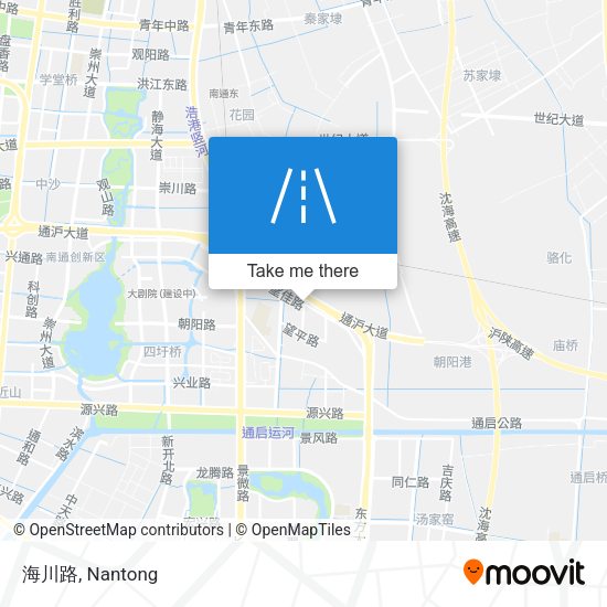海川路 map