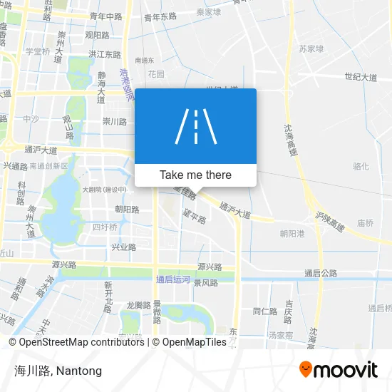 海川路 map