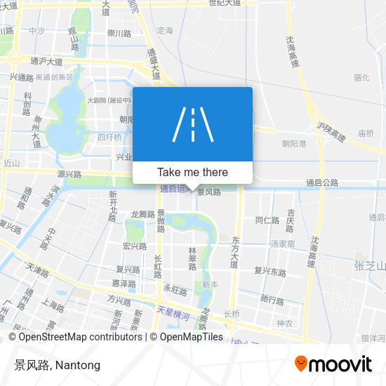 景风路 map