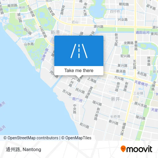 通州路 map