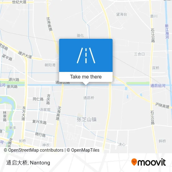 通启大桥 map