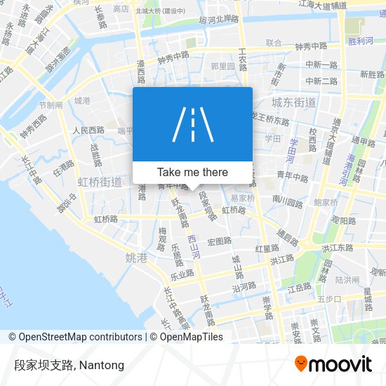 段家坝支路 map