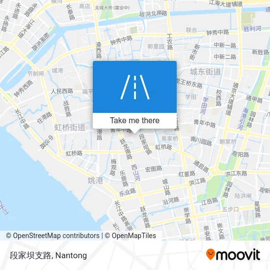 段家坝支路 map