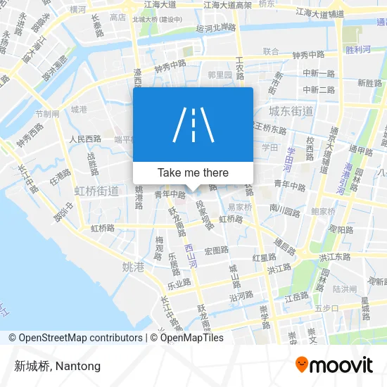 新城桥 map