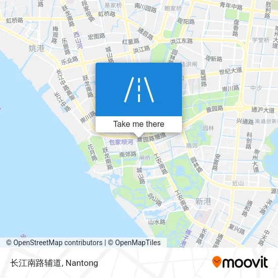 长江南路辅道 map