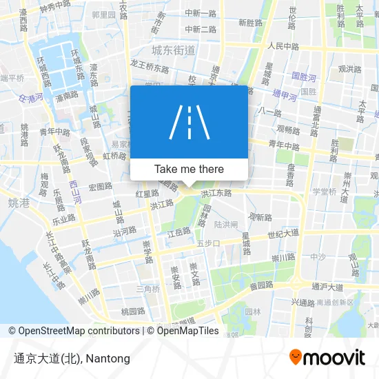 通京大道(北) map