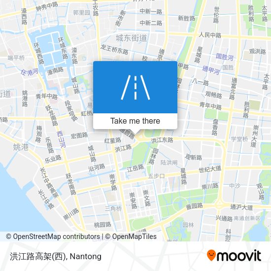 洪江路高架(西) map