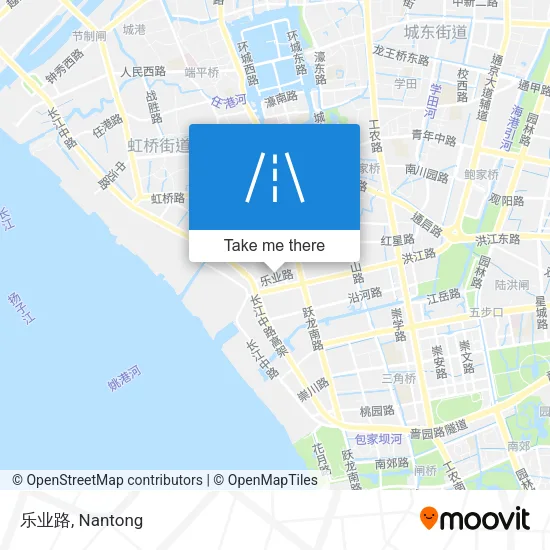 乐业路 map