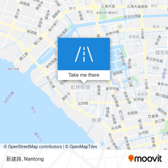 新建路 map