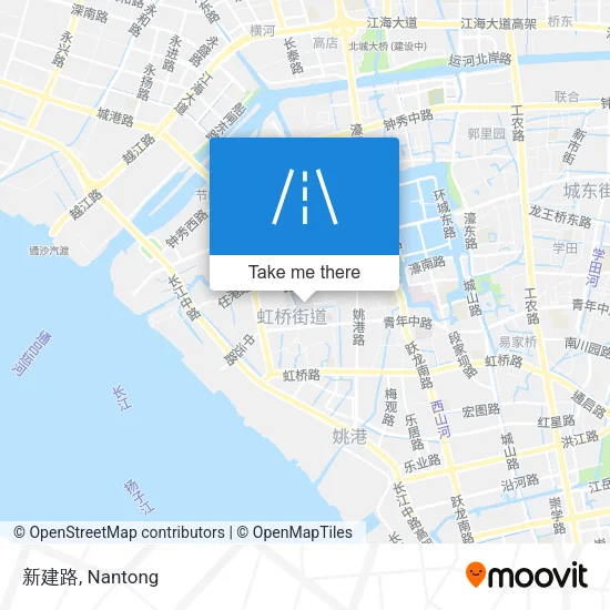新建路 map
