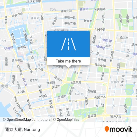 通京大道 map