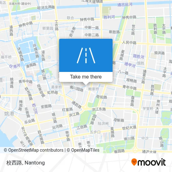 校西路 map