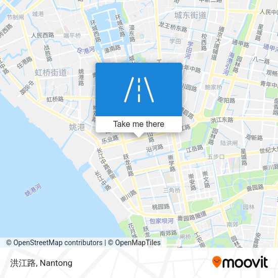 洪江路 map