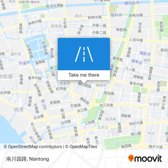 南川园路 map