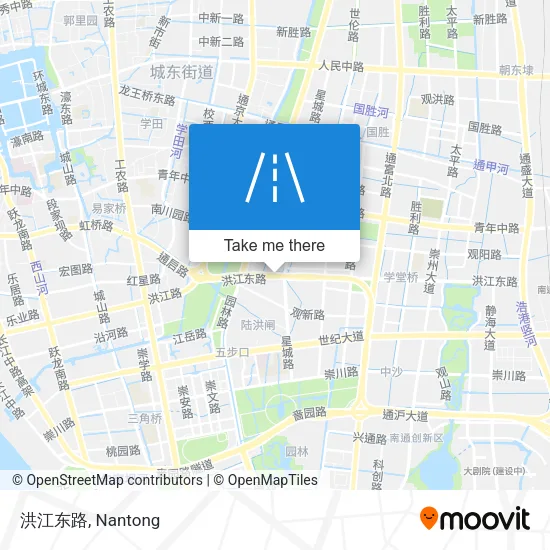 洪江东路 map