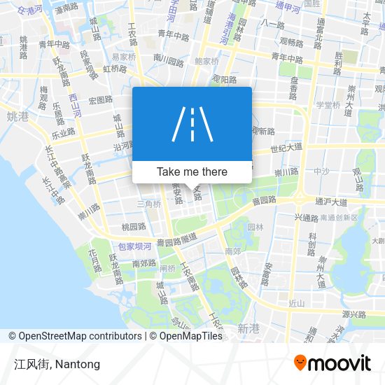 江风街 map
