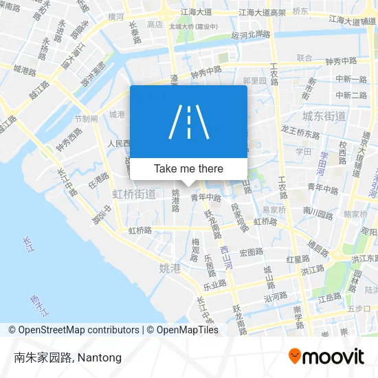 南朱家园路 map