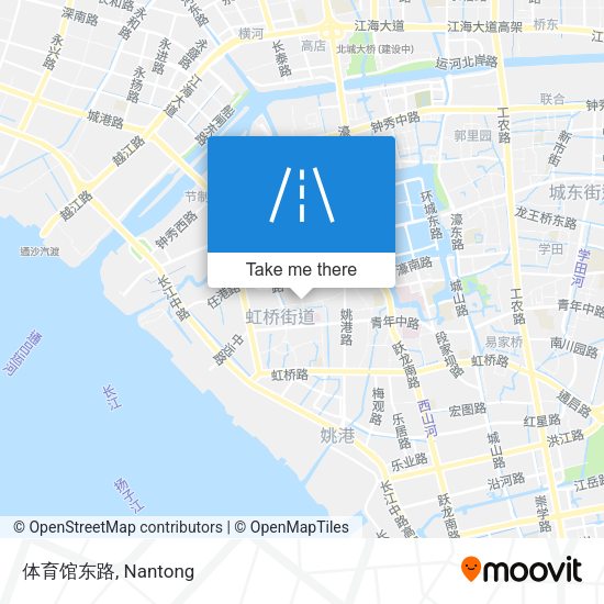 体育馆东路 map
