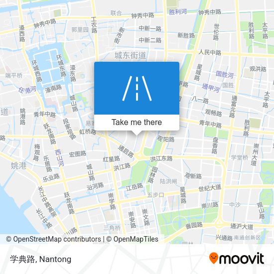 学典路 map