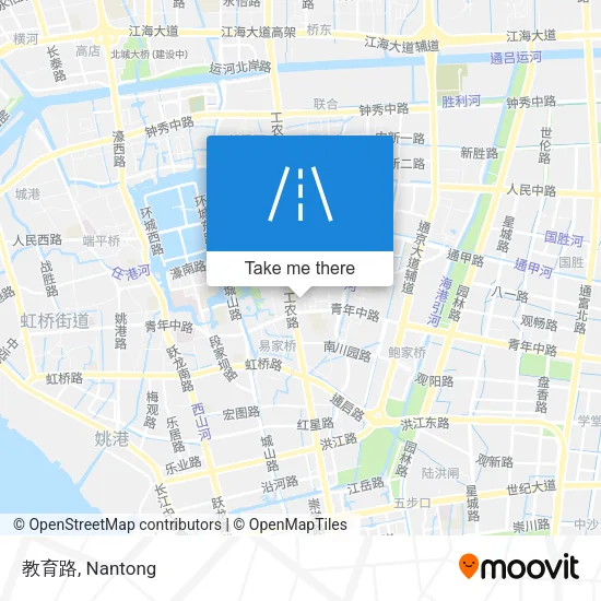 教育路 map