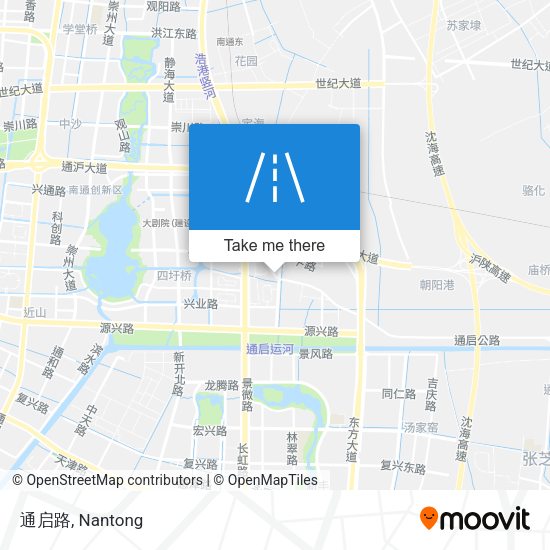 通启路 map