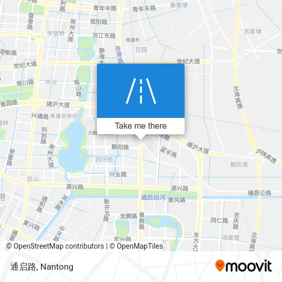 通启路 map