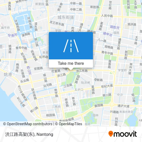 洪江路高架(东) map
