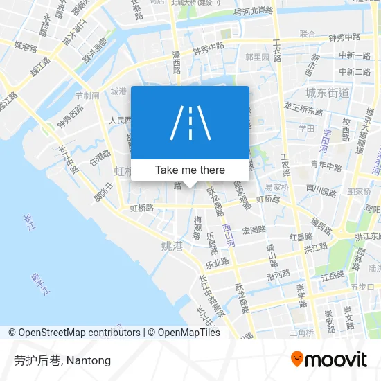 劳护后巷 map