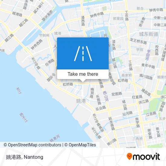 姚港路 map