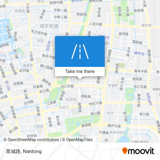 星城路 map
