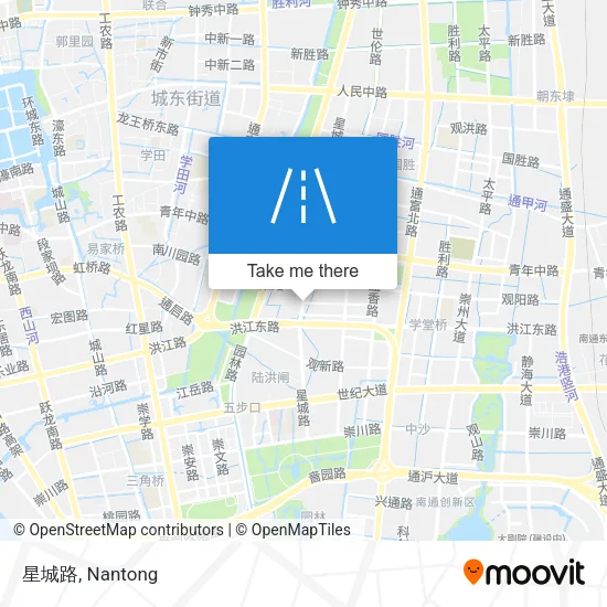 星城路 map