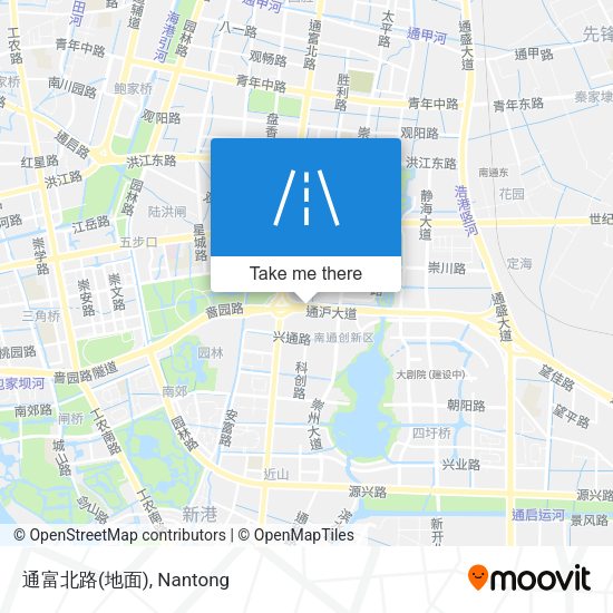 通富北路(地面) map