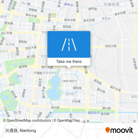 兴通路 map