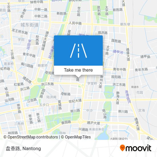 盘香路 map