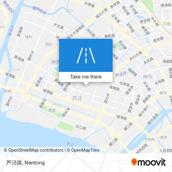 芦泾路 map