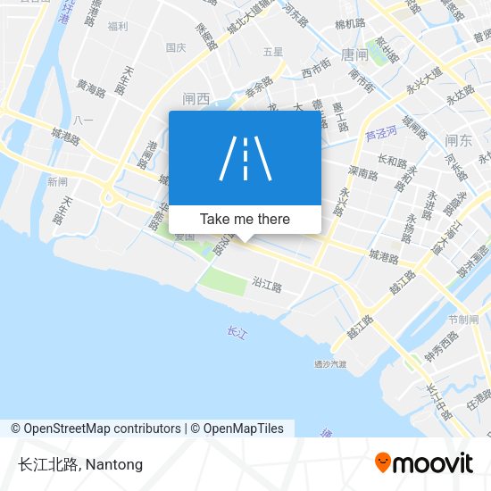 长江北路 map