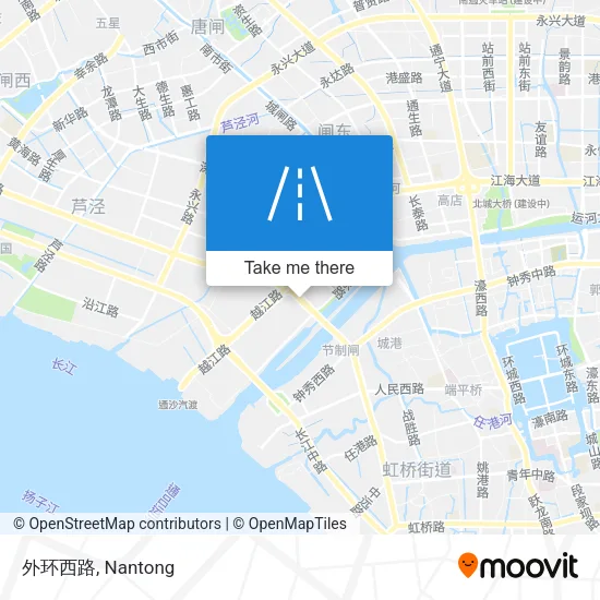 外环西路 map