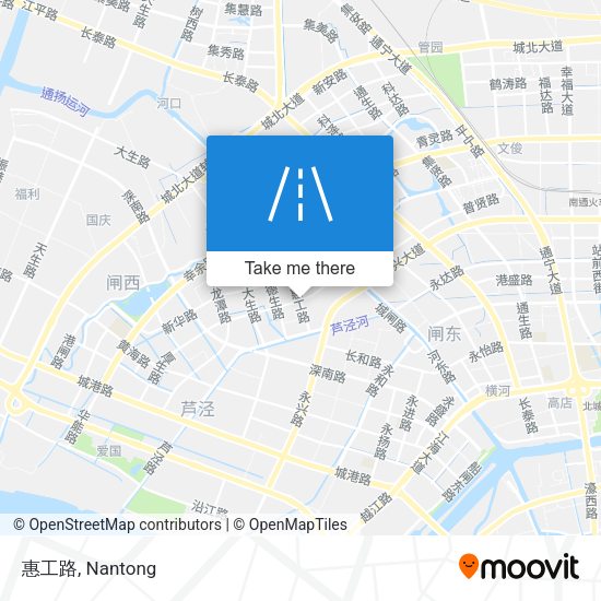 惠工路 map
