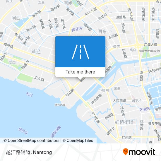 越江路辅道 map