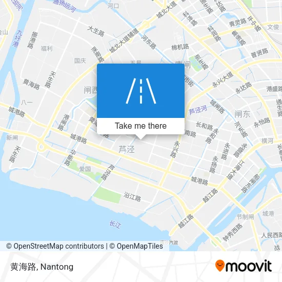 黄海路 map