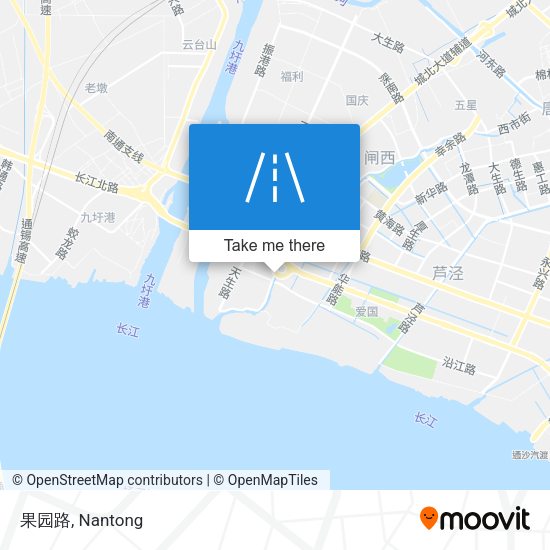 果园路 map
